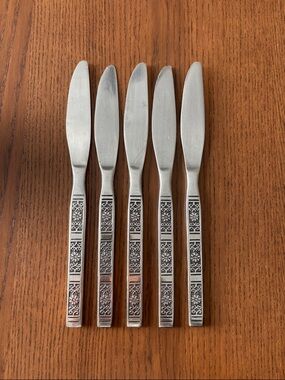 MCM AMBASSADOR STAINLESS - Dinner Knives - Stainless Steel Korea (Set of 5)